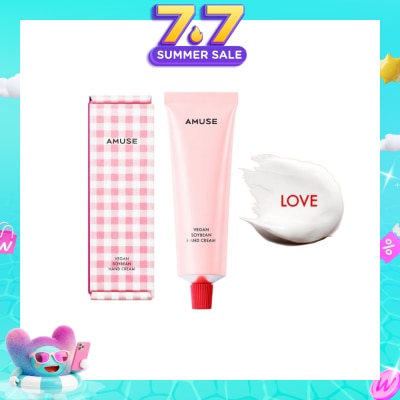 AMUSE - Vegan Soybean Hand Cream Love 50ml (Expiry: Jan`2027)