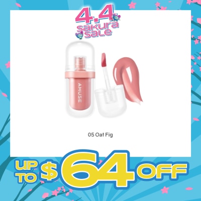 AMUSE - Jelly Ever After Jel-Fit Tint 05 Oat Fig 1s