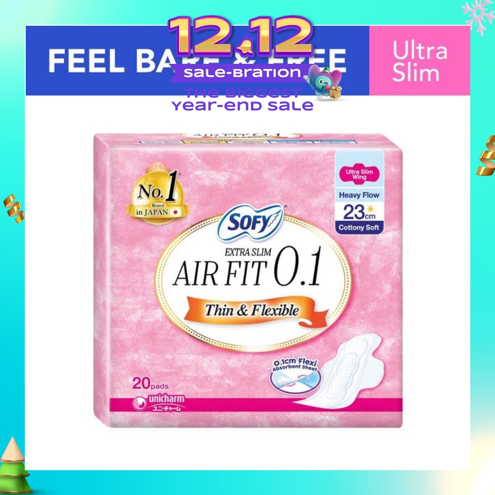 Body Fit Day Extra Slim 0.1 23cm 20s