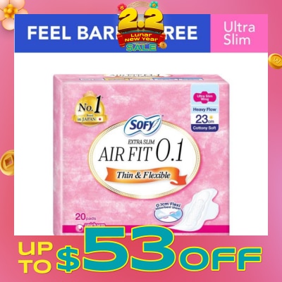 SOFY Body Fit Day Extra Slim 0.1 23cm 20s