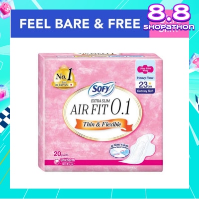 SOFY Body Fit Day Extra Slim 0.1 23cm 20s