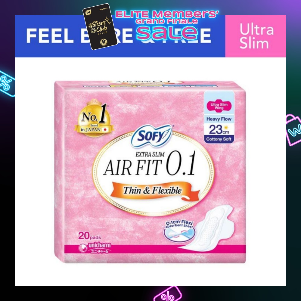 Body Fit Day Extra Slim 0.1 23cm 20s