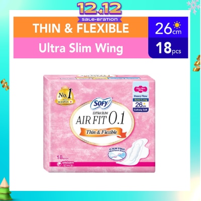 SOFY Body Fit Day Extra Slim 0.1 26cm 18s