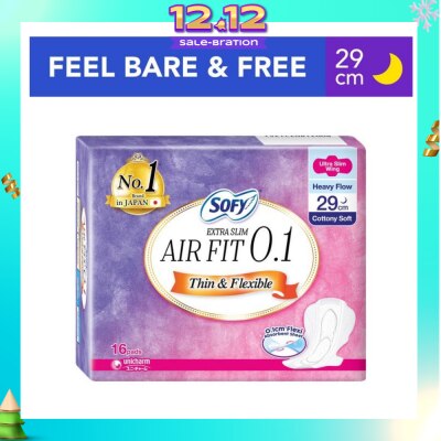 SOFY Body Fit Night Extra Slim 0.1 29cm 16s