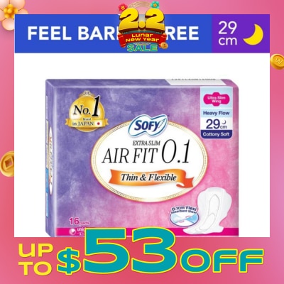 SOFY Body Fit Night Extra Slim 0.1 29cm 16s