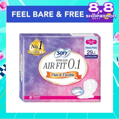 SOFY Body Fit Night Extra Slim 0.1 29cm 16s