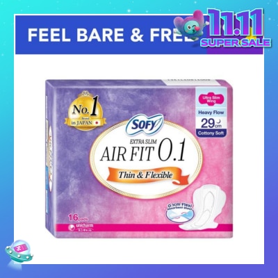 SOFY Body Fit Night Extra Slim 0.1 29cm 16s