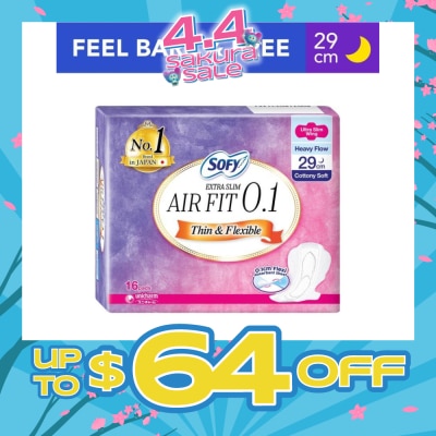 SOFY - Body Fit Night Extra Slim 0.1 29cm 16s