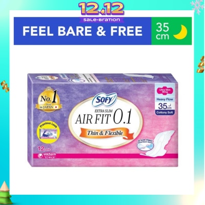 SOFY Body Fit Night Extra Slim 0.1 35cm 12s