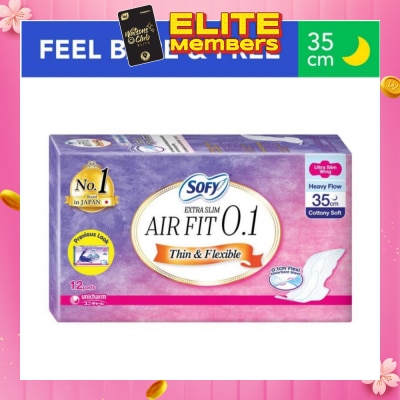 SOFY Body Fit Night Extra Slim 0.1 35cm 12s