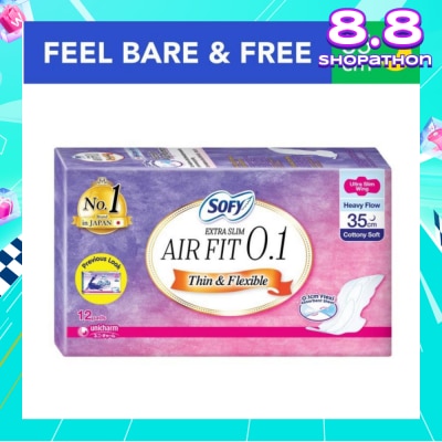 SOFY Body Fit Night Extra Slim 0.1 35cm 12s