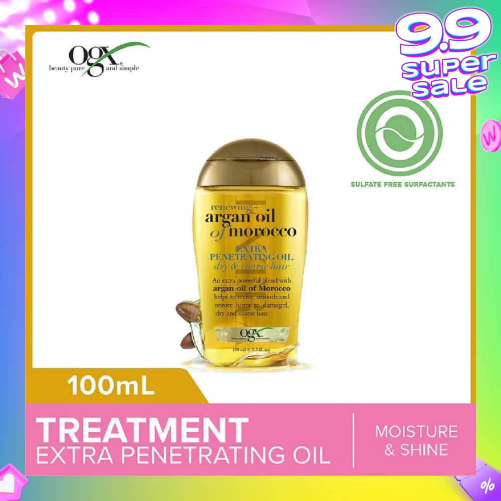 Argan Oil Of Morocco Extra Penetrating Oil + Renewing (For Normal To Damaged Hair) 100ml