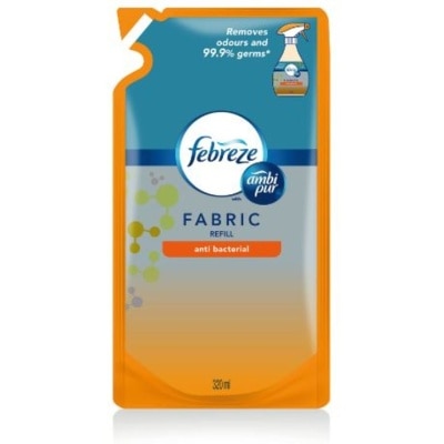 FEBREZE with Ambi Pur Fabric Reresher Refill Anti Bacterial 320ML