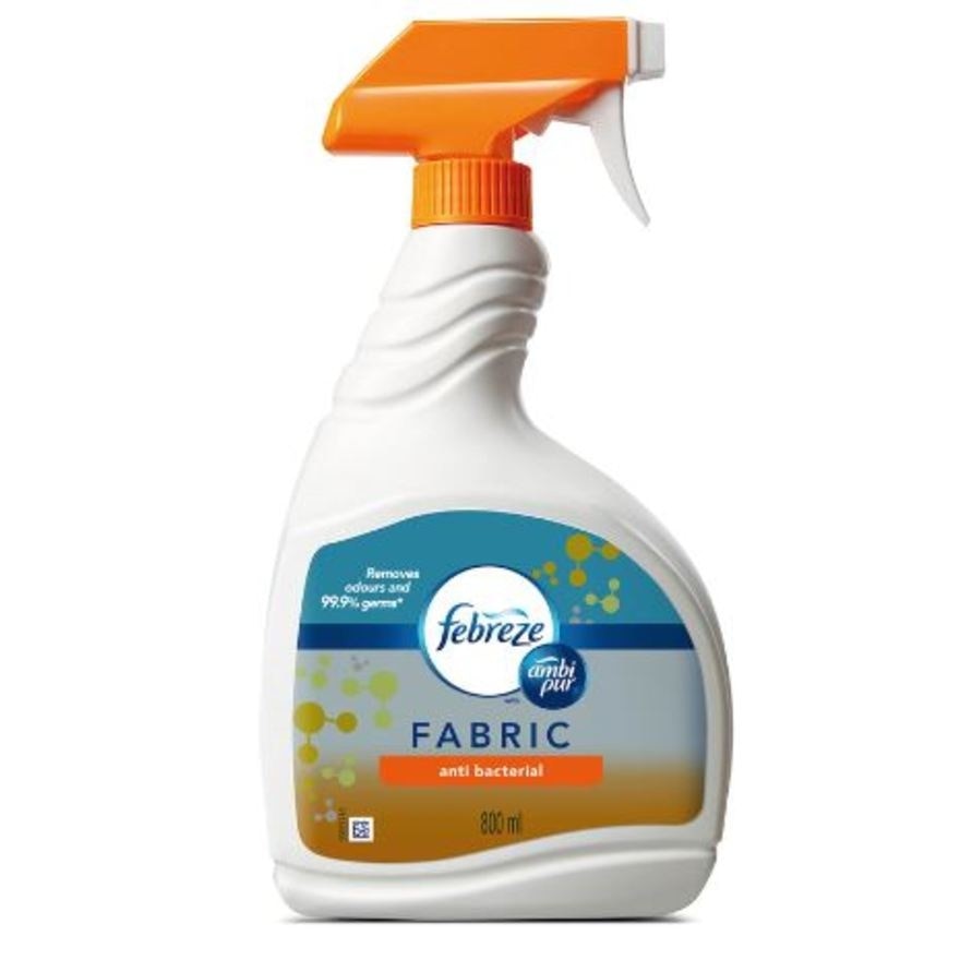 with Ambi Pur Fabric Refresher Anti Bacterial 800ML