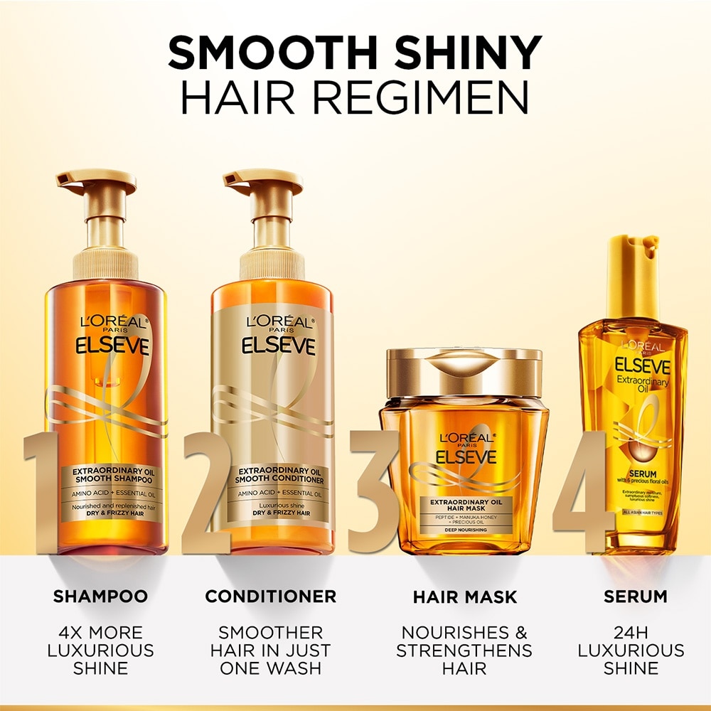 Extraordinary Oil Hair Treatment Red Hair Oil with UV Filter in Gym or Travel Size (For Fine and Colored Hair) 30ml