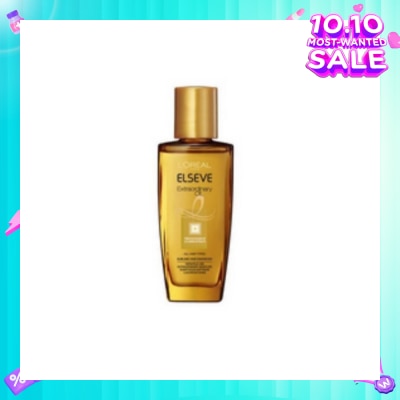 LOREAL PARIS HAIR EXPERT Extraordinary Oil Hair Treatment Red Hair Oil with UV Filter in Gym or Travel Size (For Fine and Colored Hair) 30ml
