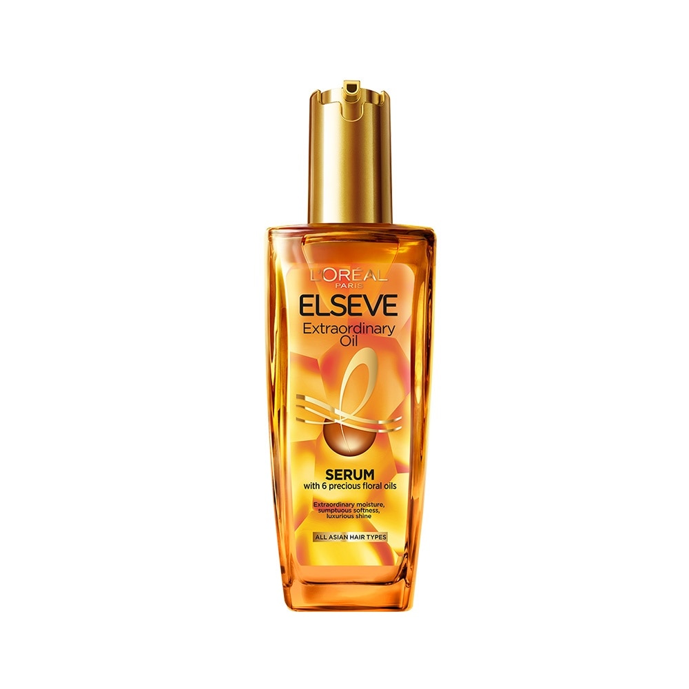 Extraordinary Oil Hair Treatment Red Hair Oil with UV Filter in Gym or Travel Size (For Fine and Colored Hair) 30ml