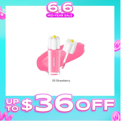 AMUSE - Dew Tint 05 Strawberry 1s (Expiry: Jan`2027)