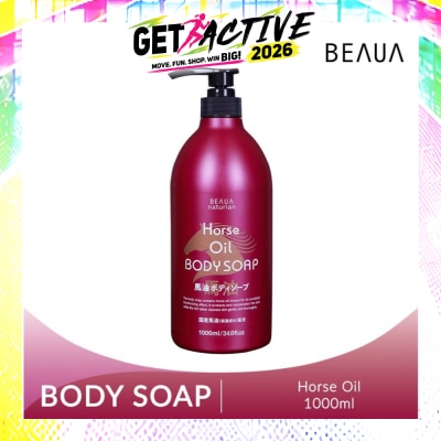 BEAUA - Naturian Body Soap Horse Oil (For Youthful Skin + Suitable for Sensitive Skin) 1L image