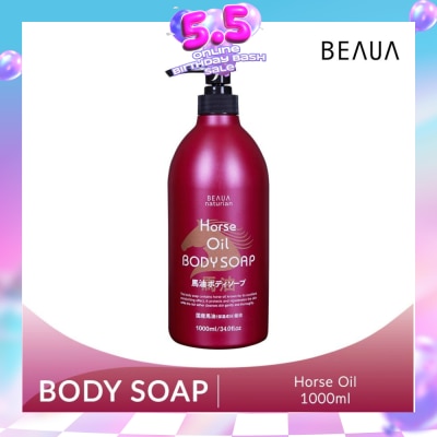 BEAUA - Naturian Body Soap Horse Oil (For Youthful Skin + Suitable for Sensitive Skin) 1L