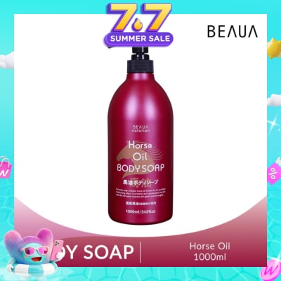 BEAUA - Naturian Body Soap Horse Oil (For Youthful Skin + Suitable for Sensitive Skin) 1L