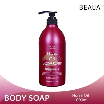 BEAUA Naturian Body Soap Horse Oil (For Youthful Skin + Suitable for Sensitive Skin) 1L