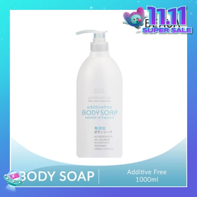 BEAUA Naturian Body Soap (Specially Formulated for Hypoallergenic & Sensitive Skin) 1L