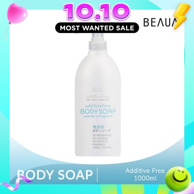 BEAUA Naturian Body Soap (Specially Formulated for Hypoallergenic & Sensitive Skin) 1L image