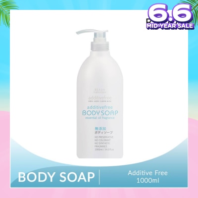 BEAUA Naturian Body Soap (Specially Formulated for Hypoallergenic & Sensitive Skin) 1L