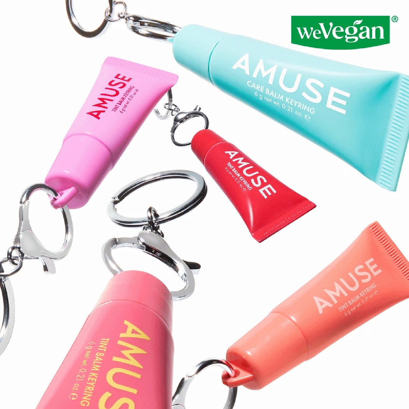Care Balm Keyring 01 Rice 1s image