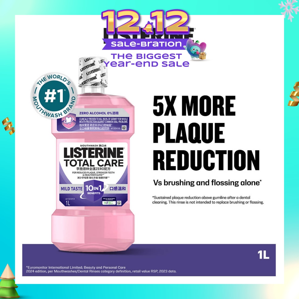 Total Care Zero Mouthwash 1000ml