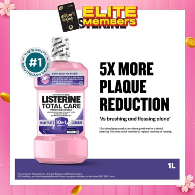 LISTERINE Total Care Zero Mouthwash 1000ml