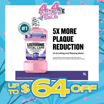 LISTERINE - Total Care Zero Mouthwash 1000ml