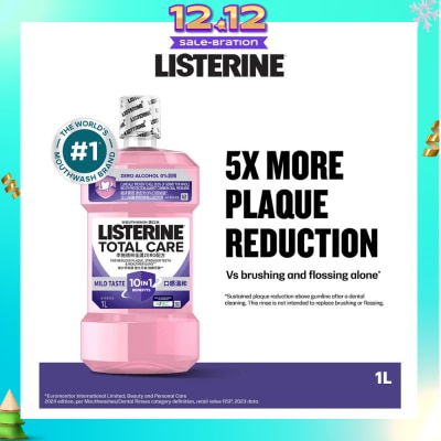 LISTERINE Total Care Zero Mouthwash 1000ml
