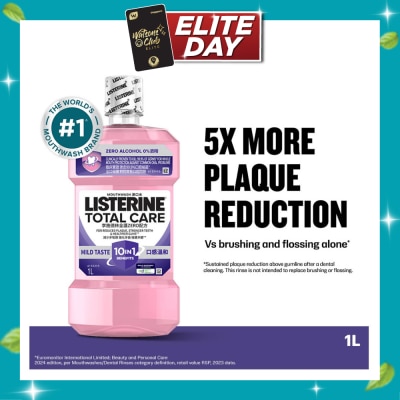 LISTERINE Total Care Zero Mouthwash 1000ml image