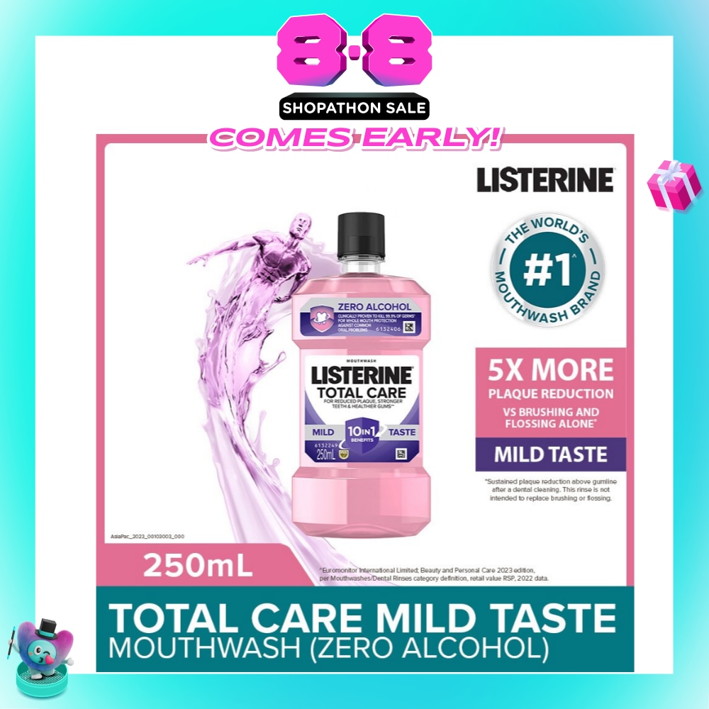 Total Care Zero Mouthwash 250ml