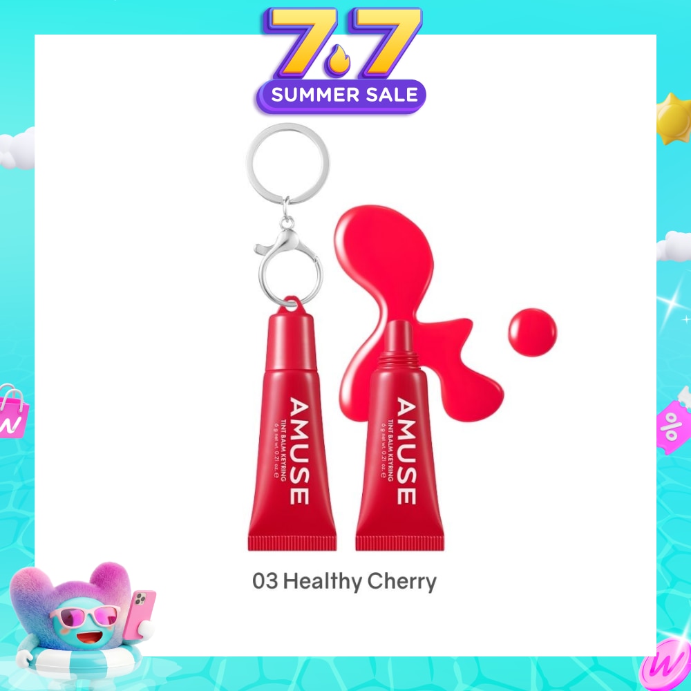 Care Balm Keyring 03 Healthy Cherry 1s