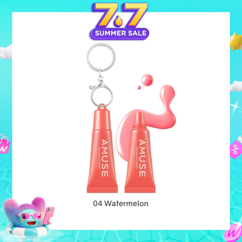 Care Balm Keyring 04 Watermelon 1s