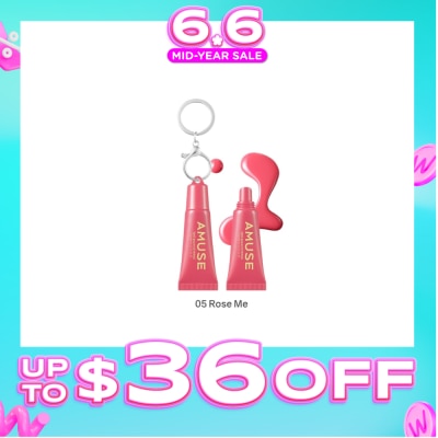 AMUSE - Care Balm Keyring 05 Rose Me 1s