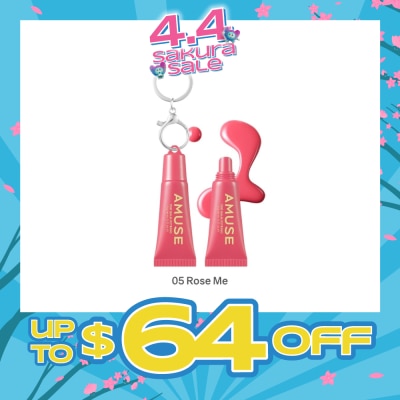 AMUSE - Care Balm Keyring 05 Rose Me 1s