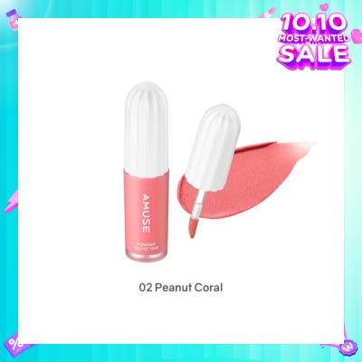 AMUSE Powder Velvet Tint 02 Peanut Coral 1s