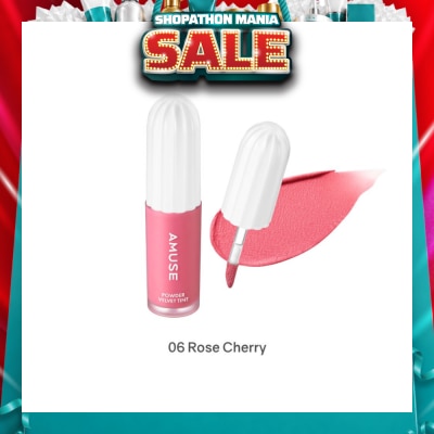 AMUSE Powder Velvet Tint 06 Rose Cherry 1s | Lips | Watsons Singapore