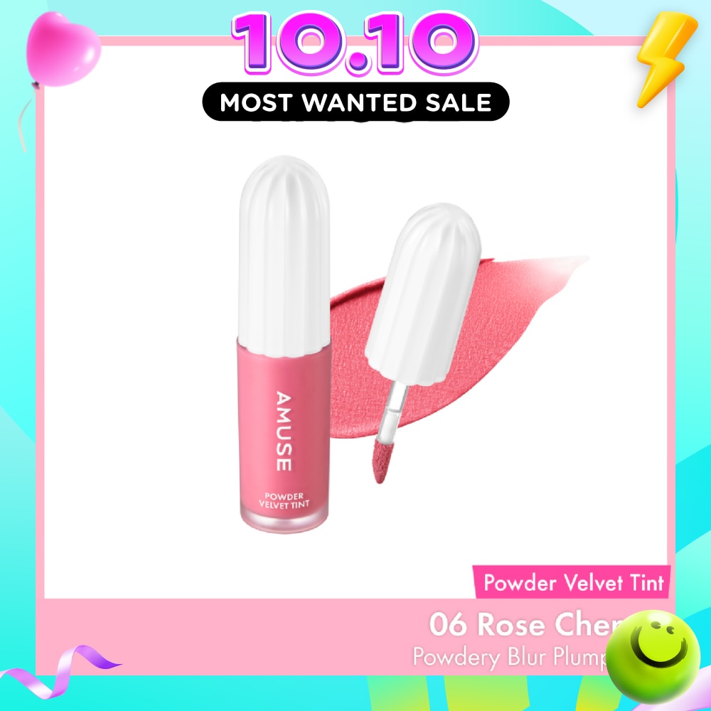 Powder Velvet Tint 06 Rose Cherry 1s (Expiry: Jul`2027) image