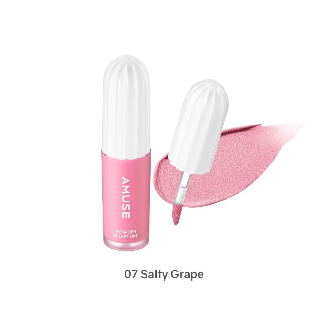 Powder Velvet Tint 07 Salty Grape 1s (Expiry: Jul`2027) image