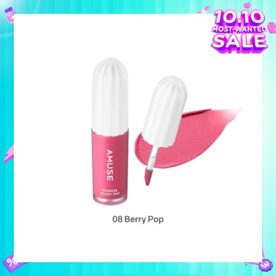 AMUSE Powder Velvet Tint 08 Berry Pop 1s