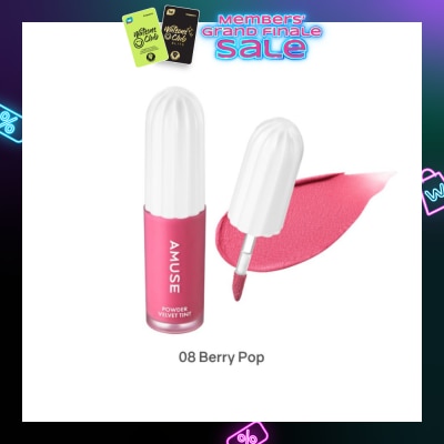 AMUSE Powder Velvet Tint 08 Berry Pop 1s