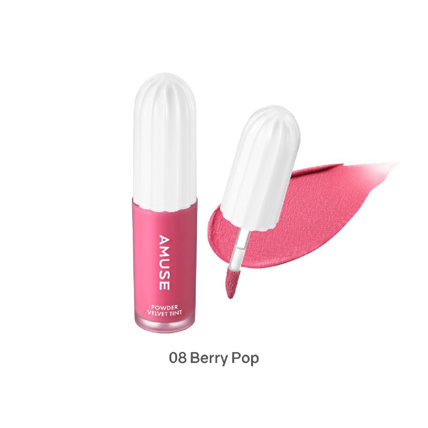 Powder Velvet Tint 08 Berry Pop 1s (Expiry: Jun`2027) image