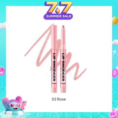 AMUSE - Lip Smudger 02 Rose 1s