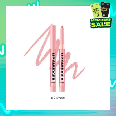AMUSE Lip Smudger 02 Rose 1s