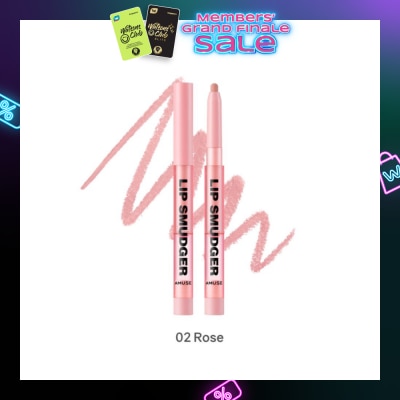 AMUSE Lip Smudger 02 Rose 1s